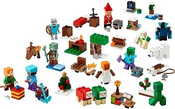 Фото LEGO Minecraft Адвент-календар 2025 (21280)