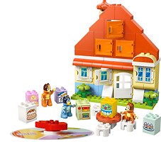 Фото LEGO Bluey Родинний дім Блуї із грою на запам?ятовування (10459)