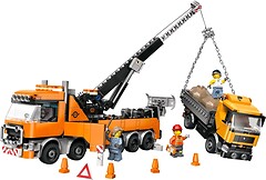 Фото LEGO City Надпотужний евакуатор із краном (60467)