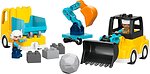 Фото LEGO Duplo Будівельна техніка 3 в 1 (10475)