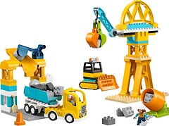 Фото LEGO Duplo Будівельний майданчик і техніка 3 в 1 (10476)