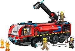 Фото LEGO City Пожежна вантажівка в аеропорту (60499)