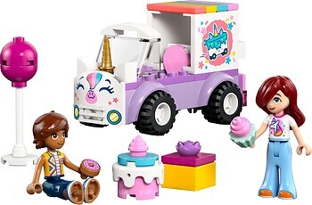 Фото LEGO Friends Автомобіль для доставки тортів з єдинорогами (42675)
