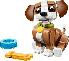 Фото LEGO Creator Чарівні тварини: грайливе цуценя (31382)