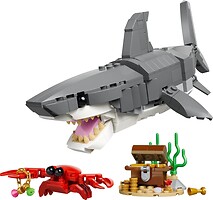 Фото LEGO Creator Люта акула зі скринею скарбів (31381)