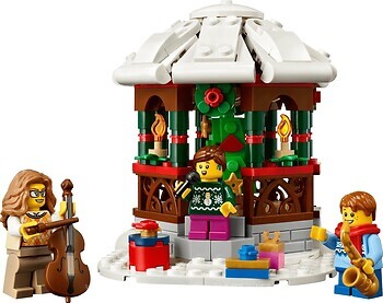 Фото LEGO Зимова альтанка (40778)
