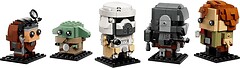 Фото LEGO BrickHeadz Мандалорец и Грогу: Союзники и злодеи (40856)