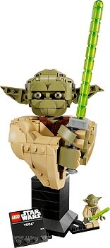 Фото LEGO Star Wars Погруддя Йоди (75438)