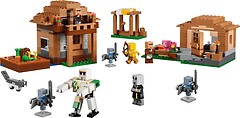 Фото LEGO Minecraft Нападение вызывателя на деревню (21596)