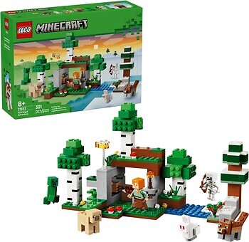 Фото LEGO Minecraft Пригода першої ночі (21593)