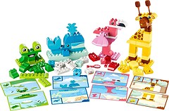 Фото LEGO Duplo Гра з побудови тварин (10472)