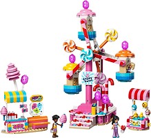 Фото LEGO Friends Колесо огляду з цукерками та капкейками (42700)