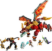Фото LEGO Ninjago Дракон-трансформер Вайлдфаєр (71868)