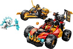 Фото LEGO Ninjago Комбіновані транспортні засоби Кая та Коула (71864)