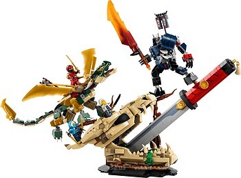 Фото LEGO Ninjago Битва біля черепа Дракона з мечем (71871)