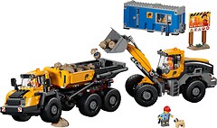 Фото LEGO City Самоскид і фронтальний ковшовий навантажувач (60494)