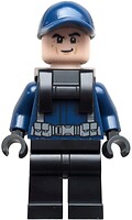 Фото LEGO Jurassic World ACU Guard / Ranger - Male, Neck Bracket with Blaster Attachment (jw131)