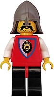 Фото LEGO Castle Royal Knights - Knight 4, Dark Gray Neck-Protector (cas066)