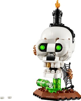 Фото LEGO Гелловінська свічка «Череп» (40883)
