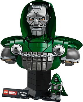 Фото LEGO Marvel Бюст Доктора Дума (76345)