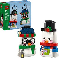 Фото LEGO Украшения со снеговиком (40812)