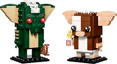 Фото LEGO BrickHeadz Гремліни: Фігурки Гізмо та Страйпа (40919)