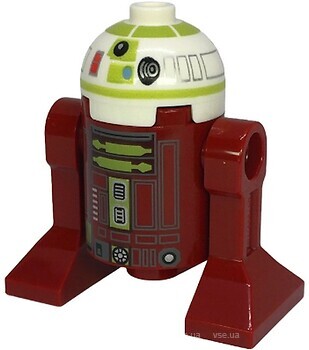Фото LEGO Star Wars Astromech Droid, R7-A7 - Dark Bluish Gray Rectangles (SW1397)