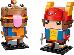 Фото LEGO BrickHeadz Beef Boss & Skye Figures (40910)