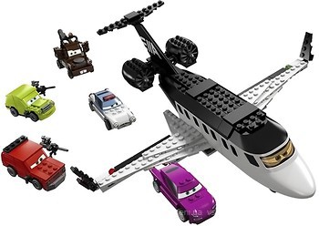 Фото LEGO Cars 2 Втеча шпигунського літака (8638)