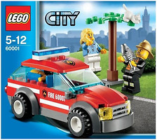 Фото LEGO City Автомобіль начальника пожежної охорони (60001)