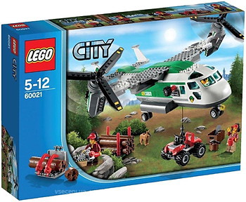 Фото LEGO City Вантажний конвертоплан (60021)