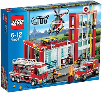 Фото LEGO City Пожарная часть (60004)