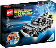 Фото LEGO Cuusoo Назад в майбутнє: DeLorean машина часу (21103)