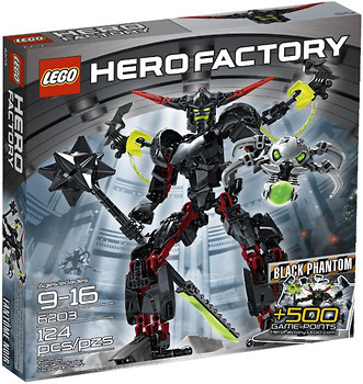 Фото LEGO Hero Factory Черный Фантом (6203)