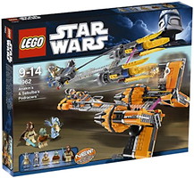 Фото LEGO Star Wars Гоночні капсули Анакіна та Себульби (7962)