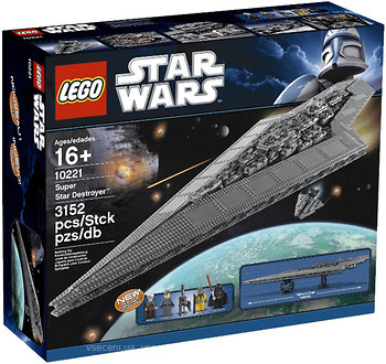 Фото LEGO Star Wars Зоряний супер руйнівник (10221)