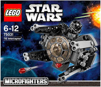 Фото LEGO Star Wars Перехоплювач TIE (75031)