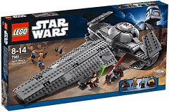 Фото LEGO Star Wars Ситхский корабль-разведчик Дарта Мола (7961)