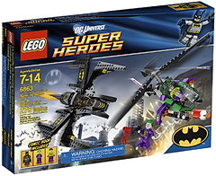 Фото LEGO Super Heroes Битва Бетмена над Готемом (6863)
