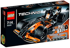 Фото LEGO Technic Чорний гоночний автомобіль (42026)