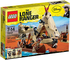 Фото LEGO The Lone Ranger Лагерь Команчи (79107)