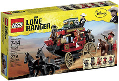 Фото LEGO The Lone Ranger Втеча на диліжансі (79108)