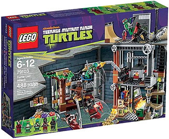 Фото LEGO Ninja Turtles Атака на базу черепашок (79103)