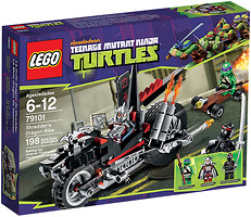 Фото LEGO Ninja Turtles Мотоцикл-дракон Шреддера (79101)