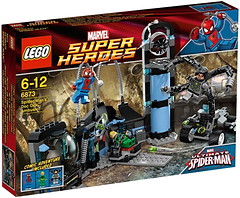 Фото LEGO Super Heroes Засада Человека-паука на Доктора Осьминога (6873)