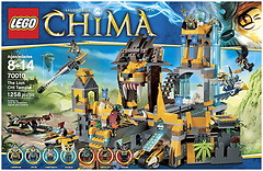 Фото LEGO Legends of Chima Львиный храм Чи (70010)