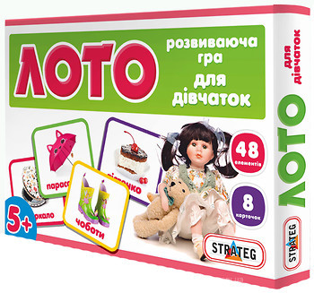 Фото Strateg Лото Для дівчаток (162)
