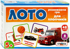 Фото Strateg Лото Для хлопчиків (163)
