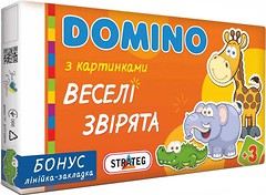 Фото Strateg Доміно Веселі звірята (747)