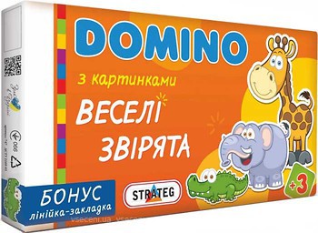 Фото Strateg Домино Веселые зверята (747)